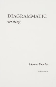 DIAGRAMMATIC WRITING